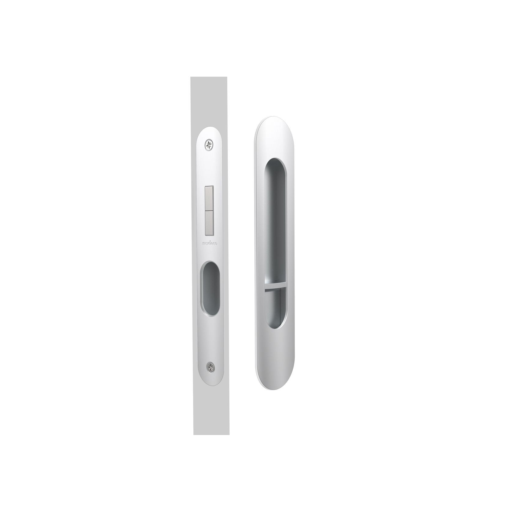 Oval M-Series 9004 Flush Pull Privacy Set gallery detail image
