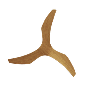Aeratron FR Ceiling Fan - White/Light Timber Finish gallery detail image
