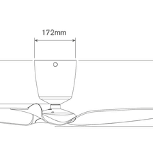 Aeratron FR Ceiling Fan - White gallery detail image