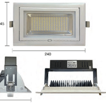 Recessed Rectangular Shop Downlight gallery detail image