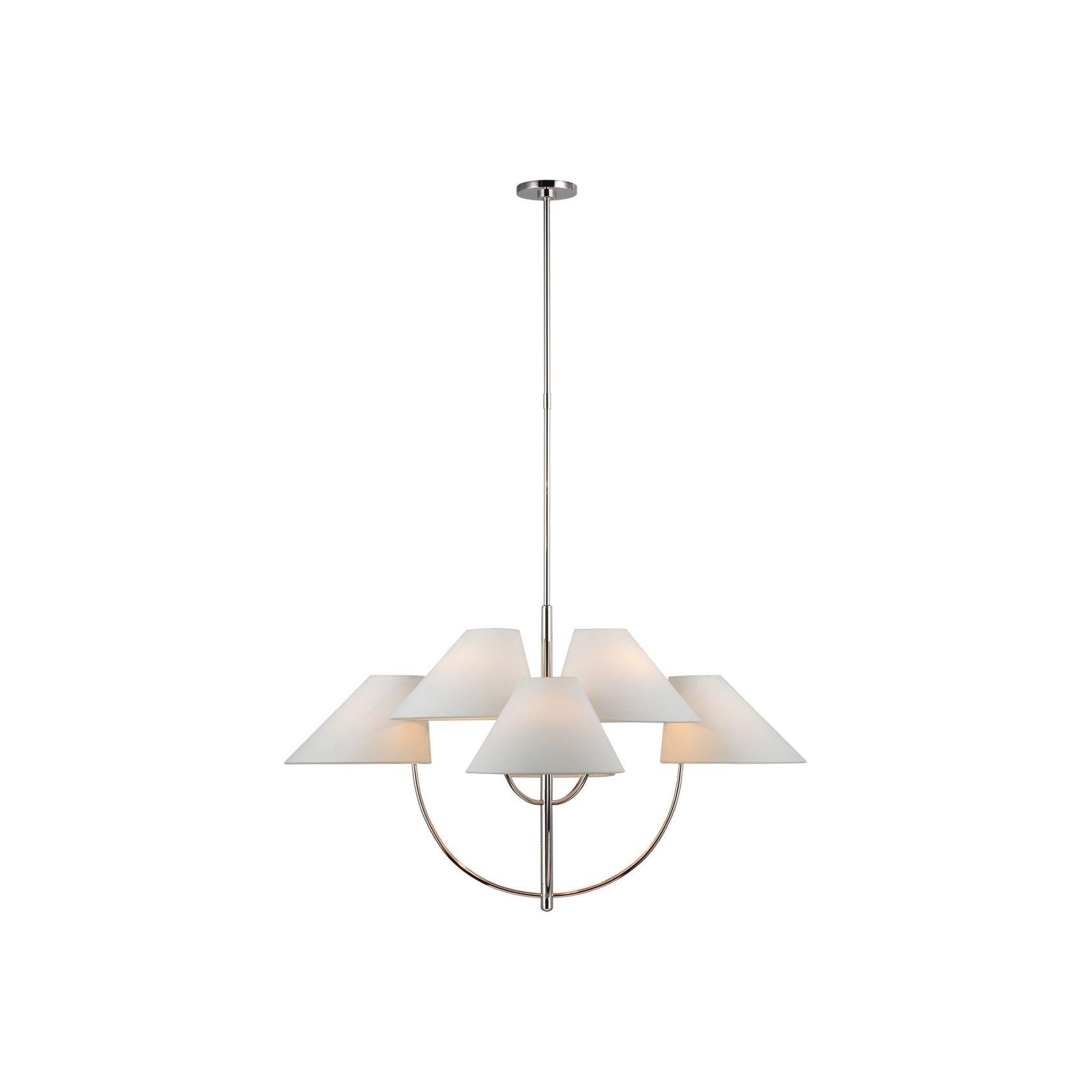 Visual Comfort Kate Spade Kinsley Two-Tier Chandelier gallery detail image