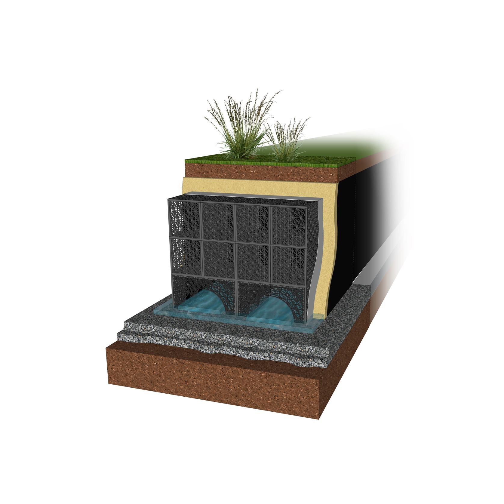 Vaulted Pipeline System - Flo Arch® gallery detail image