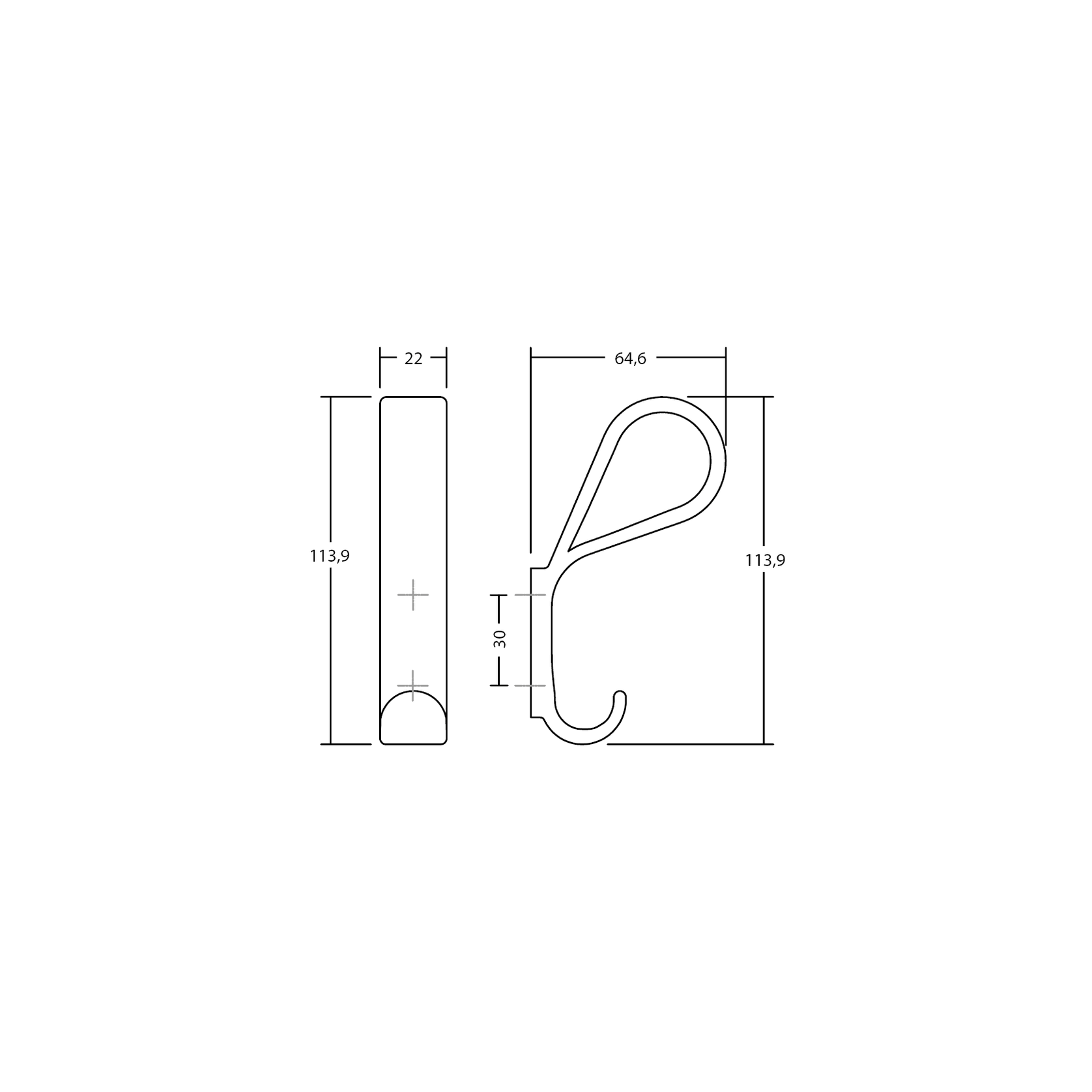 BELT Wall Hook gallery detail image