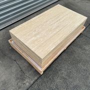 Block Coffee Table/Vein Cut Travertine -Large | Natural Stone Co. gallery detail image