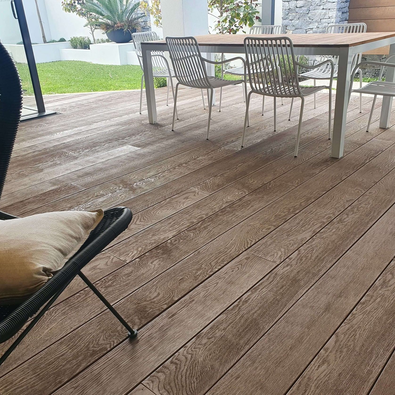 Millboard Coppered Oak | Enhanced Grain Decking gallery detail image