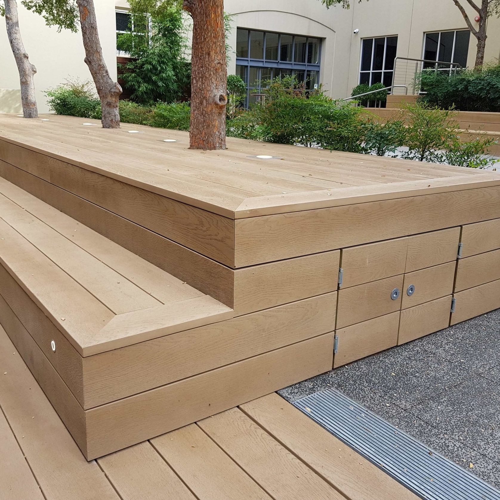 Millboard Golden Oak | Enhanced Grain Decking gallery detail image