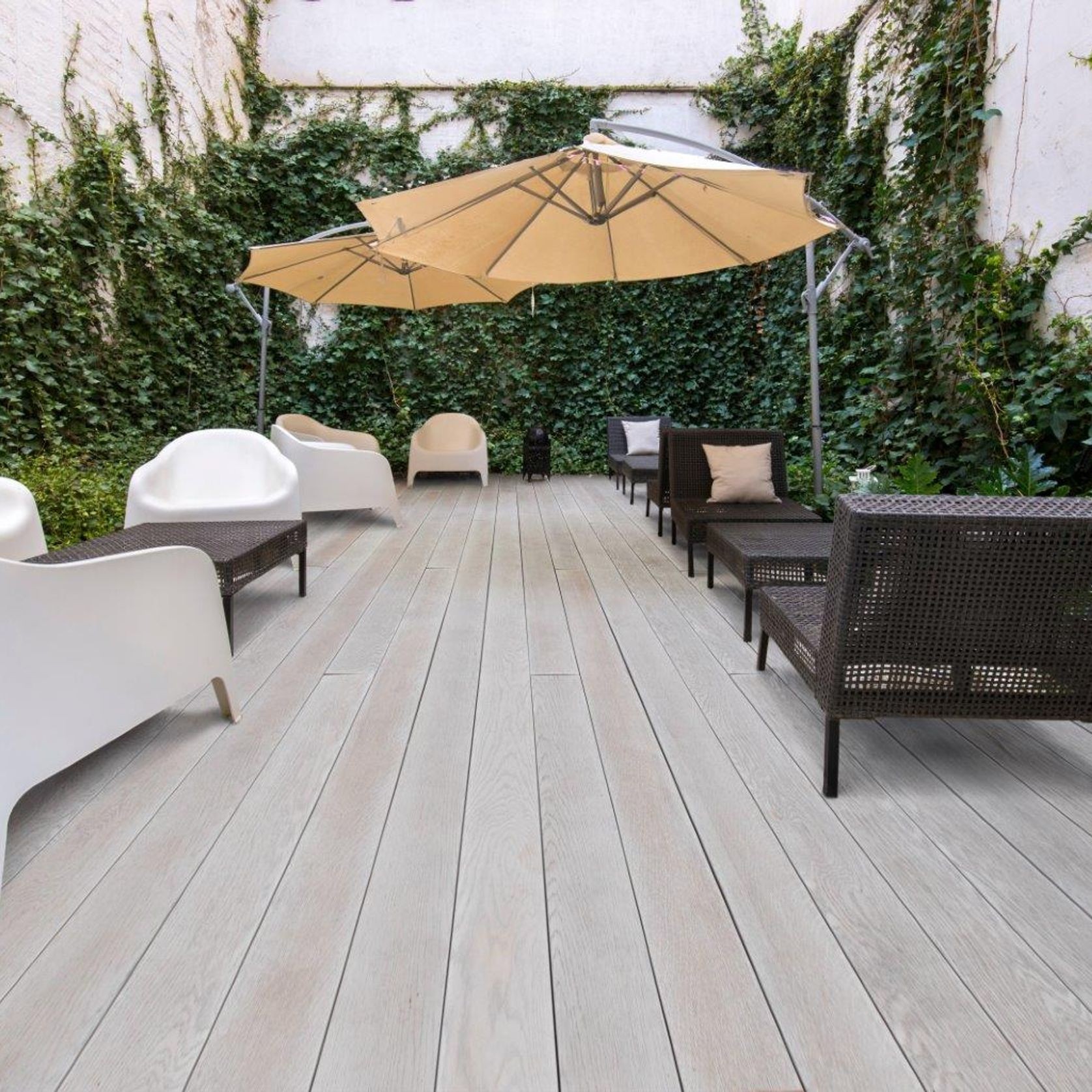 Millboard Smoked Oak | Enhanced Grain Decking gallery detail image