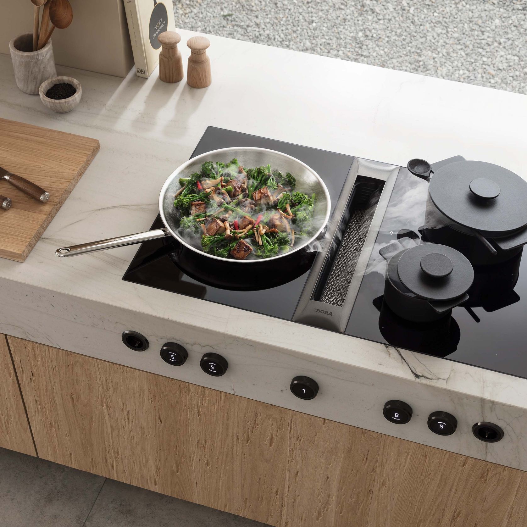 BORA Professional 3.0 | Combined Cooktop & Extractor gallery detail image