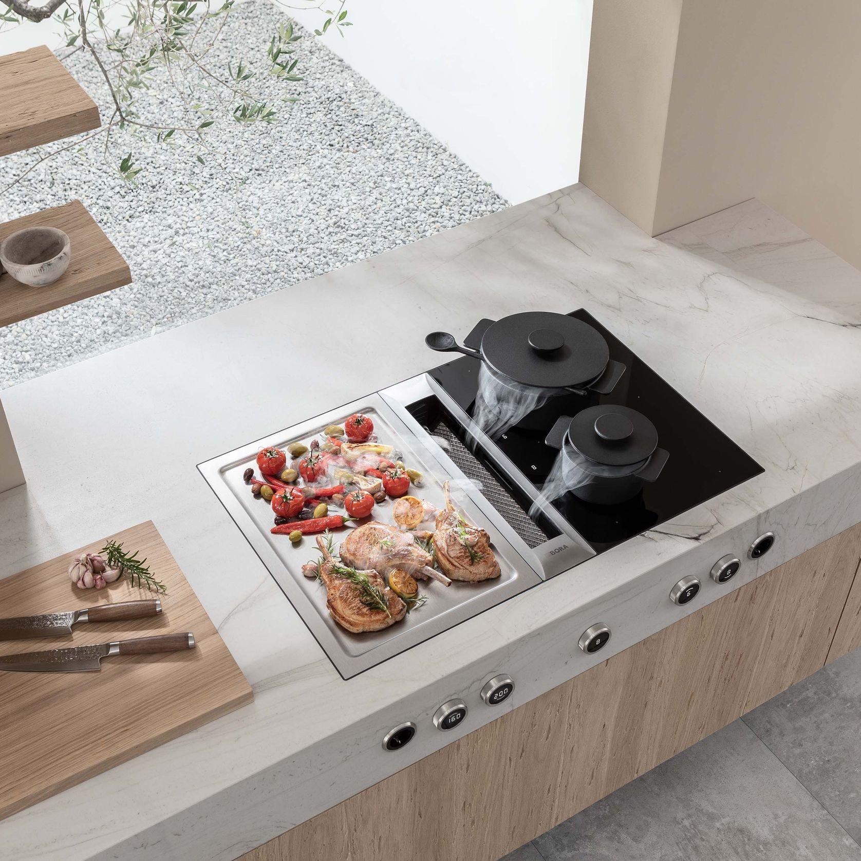 BORA Professional 3.0 | Combined Cooktop & Extractor gallery detail image