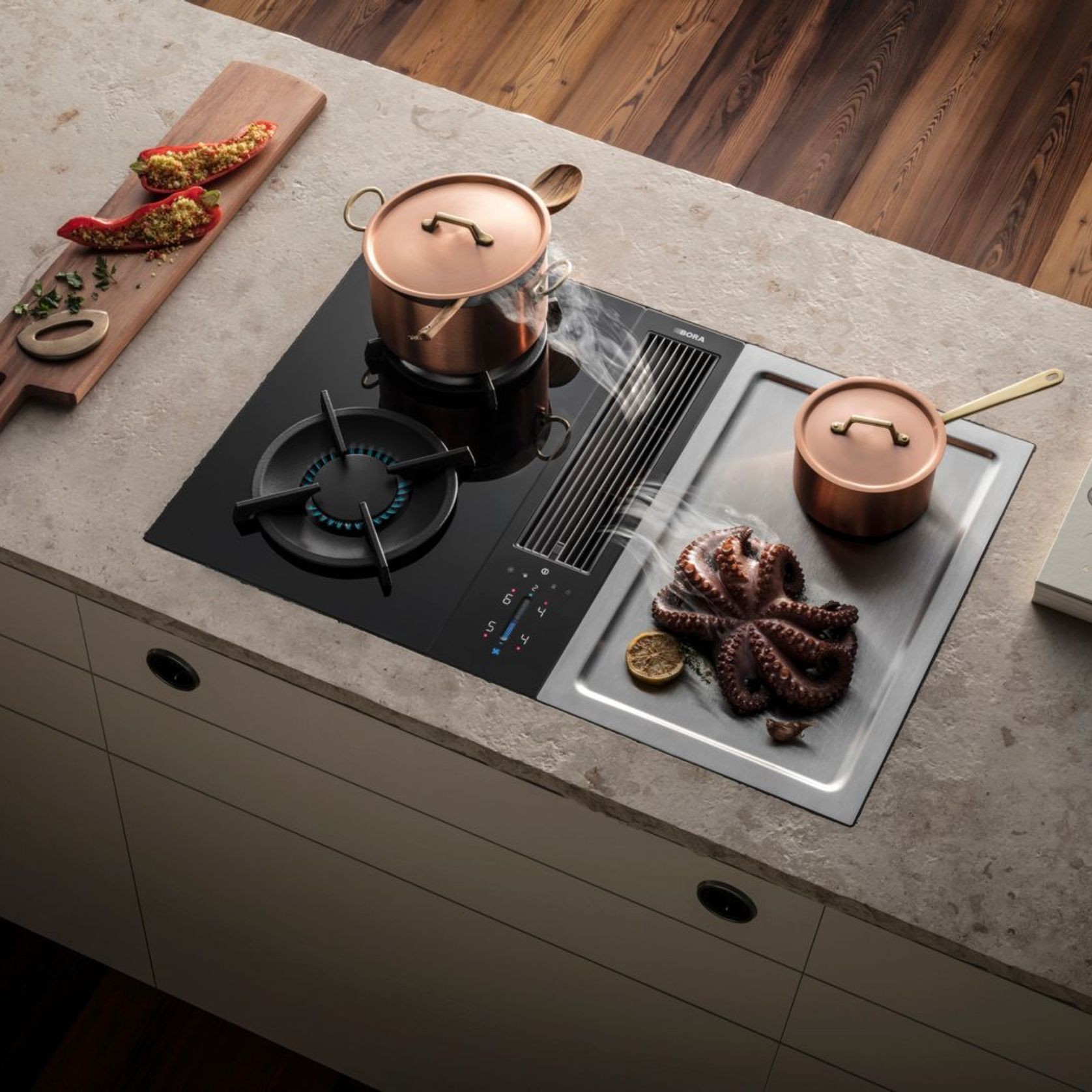 BORA Classic 2.0 | Combined Cooktop and Extractor gallery detail image