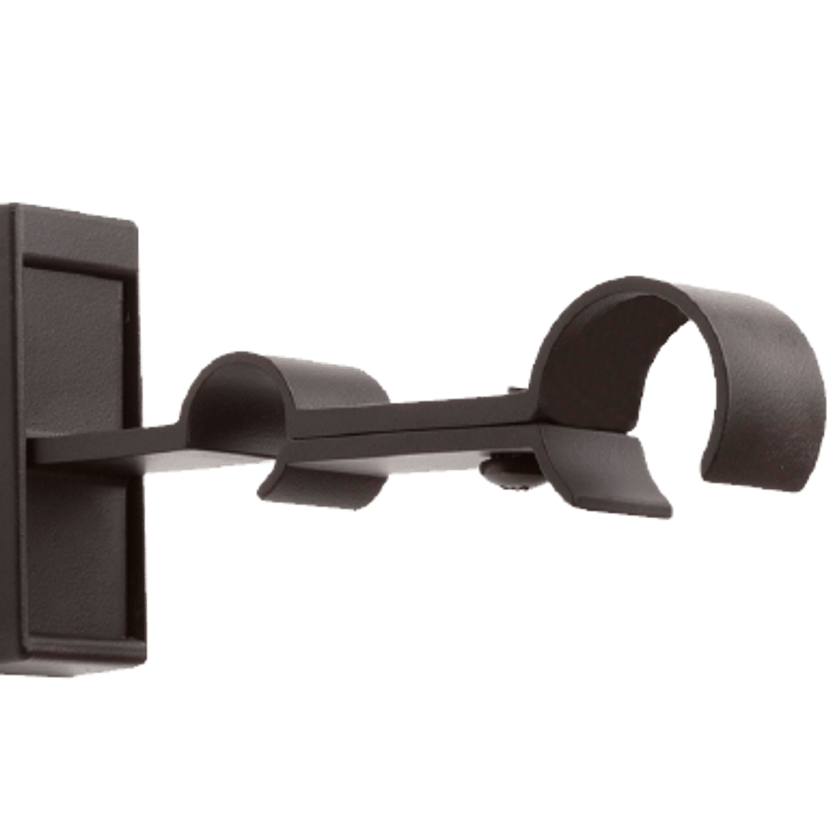25mm/16mm Double Glide Curtain Bracket Concealed Fixing gallery detail image