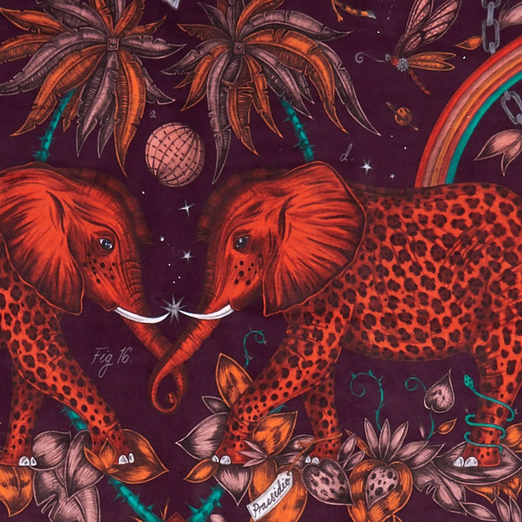 Clarke & Clarke Wilderie Fabric & Wallpaper Collection gallery detail image