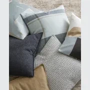 Weave Home Alberto Boucle Cushion - Midnight | 50 x 50cm gallery detail image