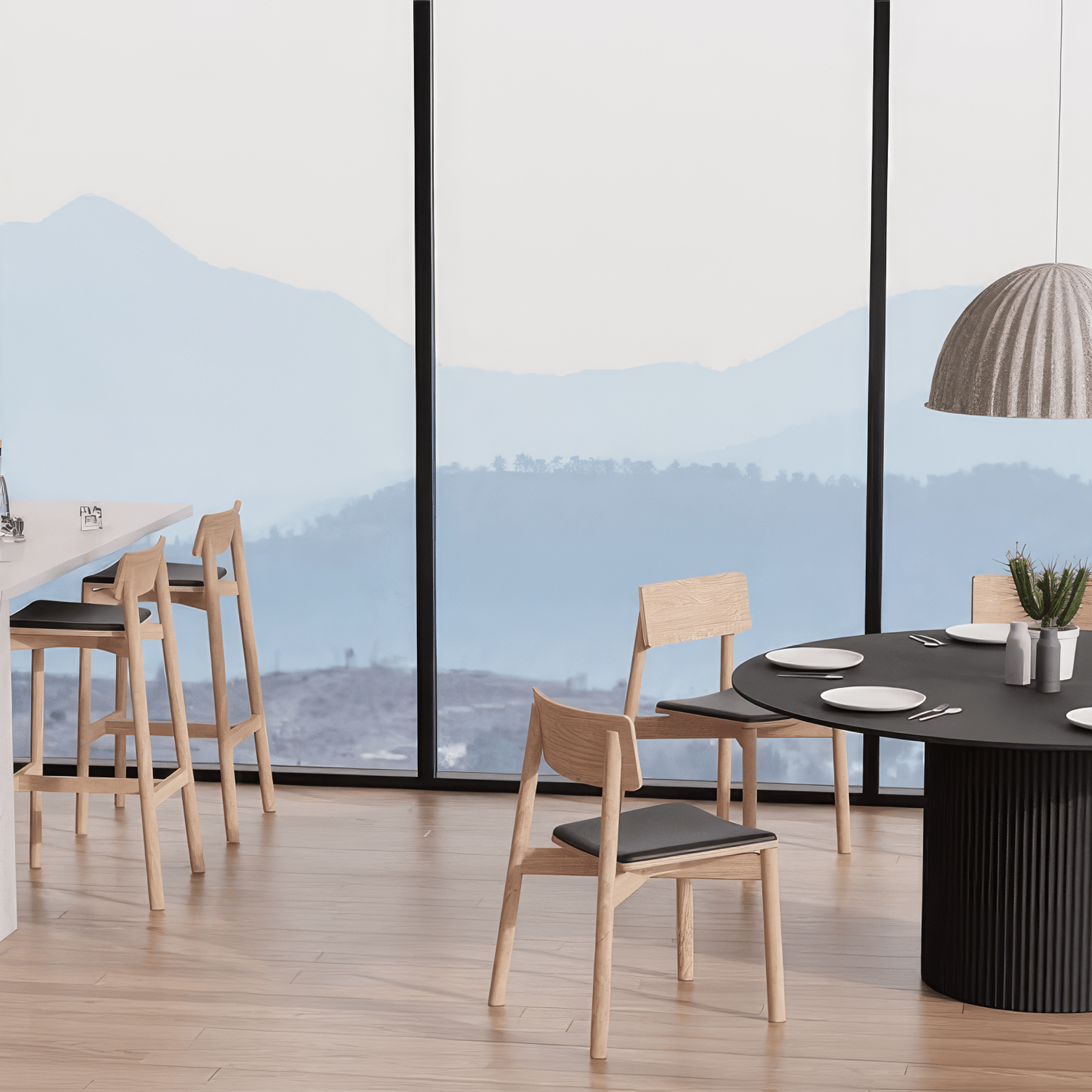 Andi Chair - Natural with Pad gallery detail image