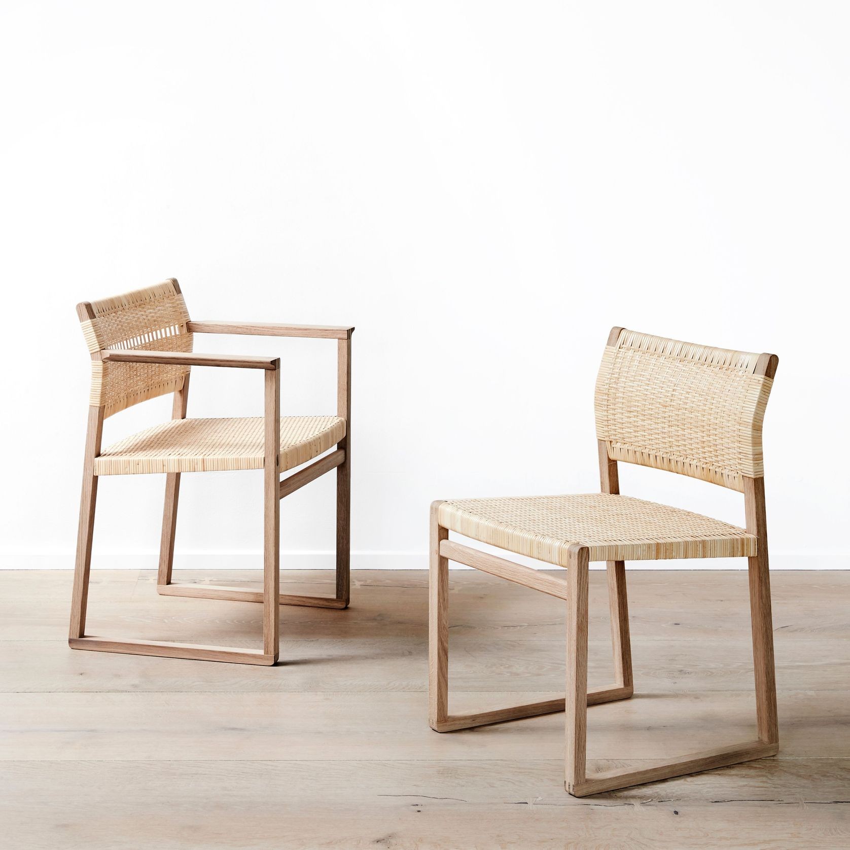 BM61 Chair Cane Wicker by Fredericia gallery detail image