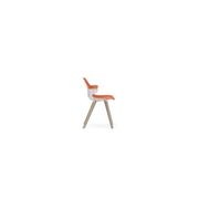 Chistera Dining Armchair - Glossy Polished Shell gallery detail image