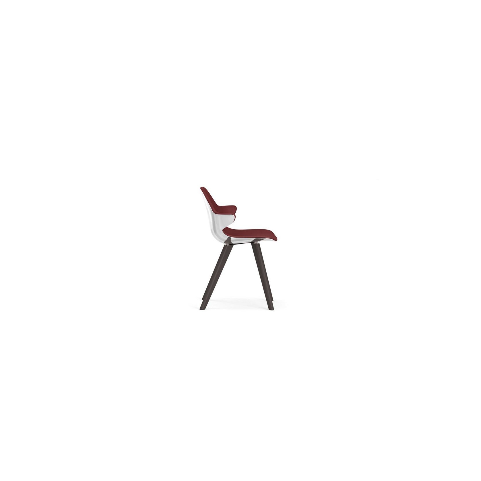 Chistera Dining Armchair - Glossy Polished Shell gallery detail image