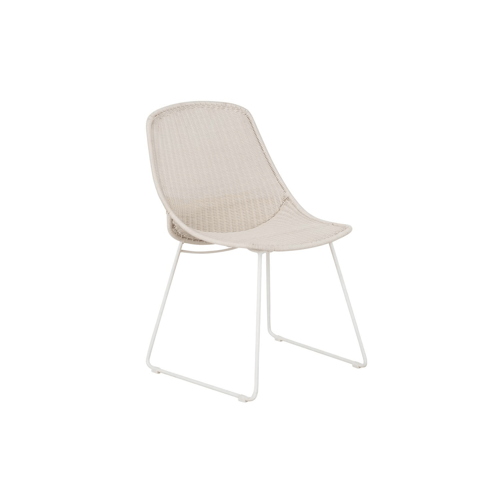 Granada Scoop Closed Weave Dining Chair gallery detail image