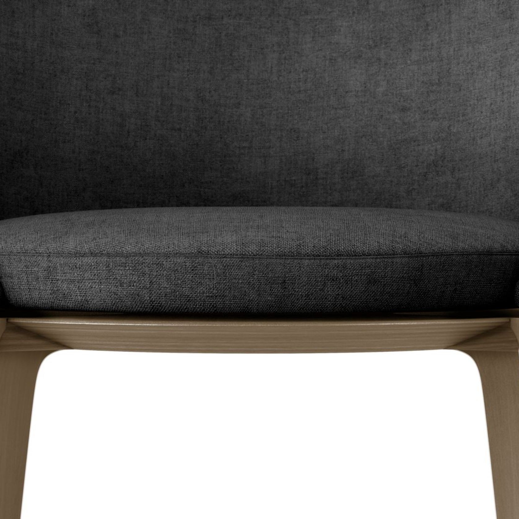 Tournicotti Fixed Dining Armchair - Wooden Base gallery detail image