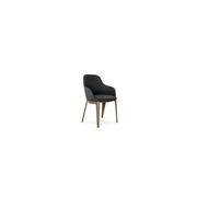 Tournicotti Fixed Dining Armchair - Wooden Base gallery detail image