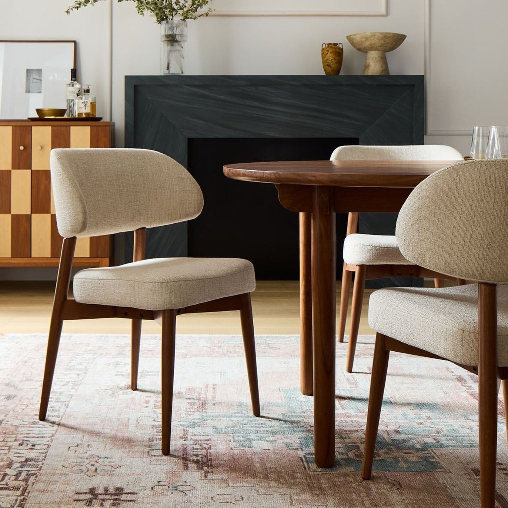 Hyde Leather Dining Chair gallery detail image