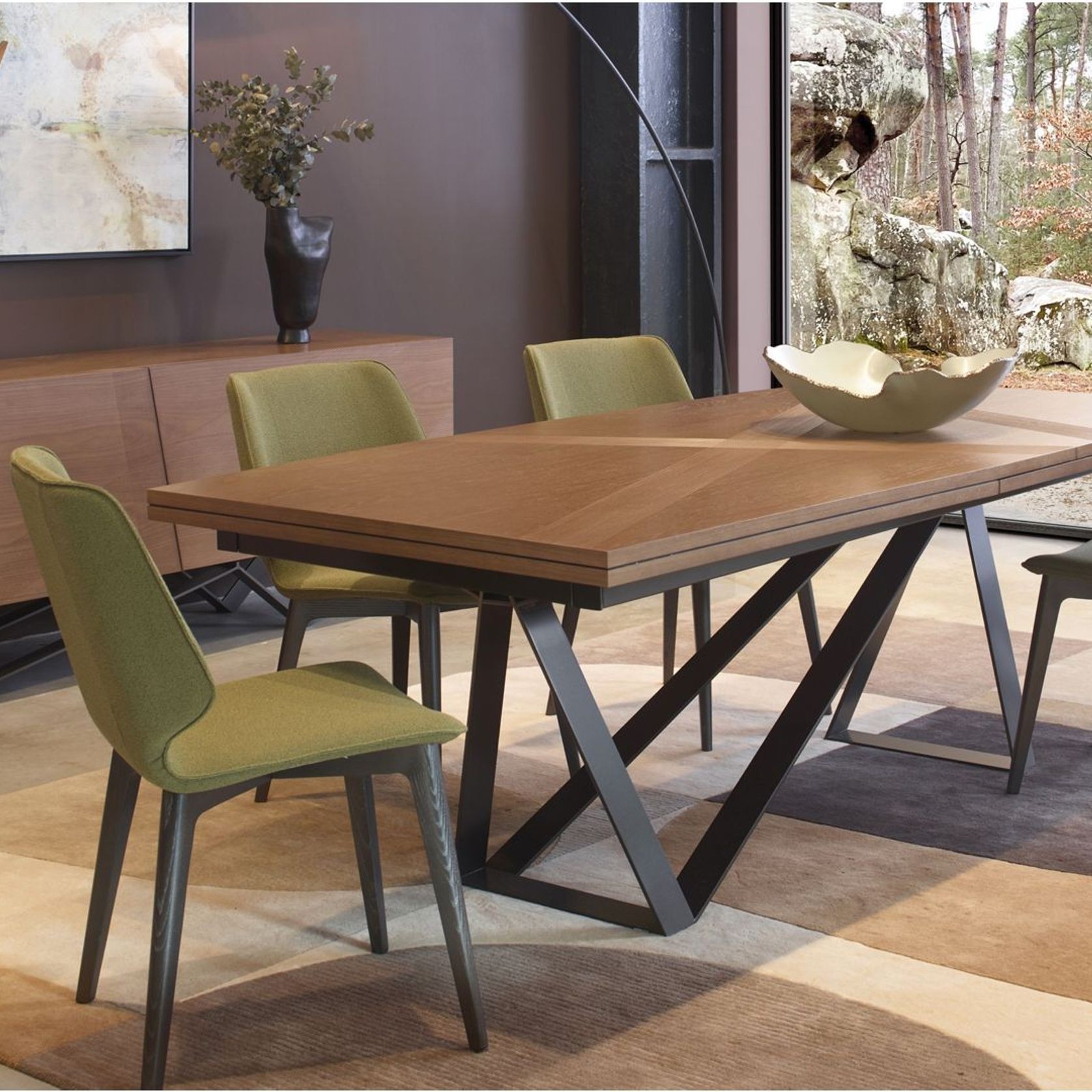 Track 2 Dining Table - With Extension Leaf gallery detail image