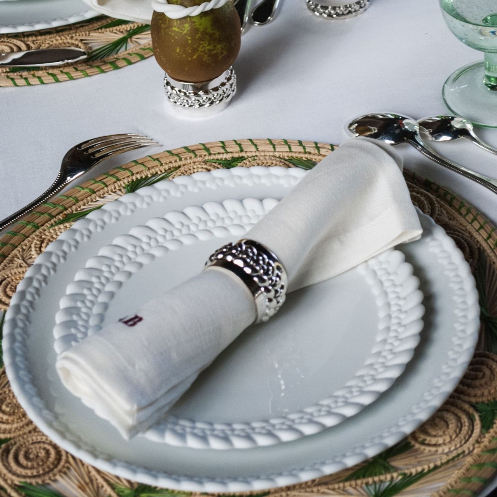 Christofle Babylone Dinnerware gallery detail image