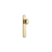 Cambridge Door Knob Oval Backplate gallery detail image