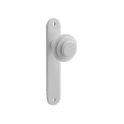 Zzzigurat Door Knob on Oval Backplate gallery detail image