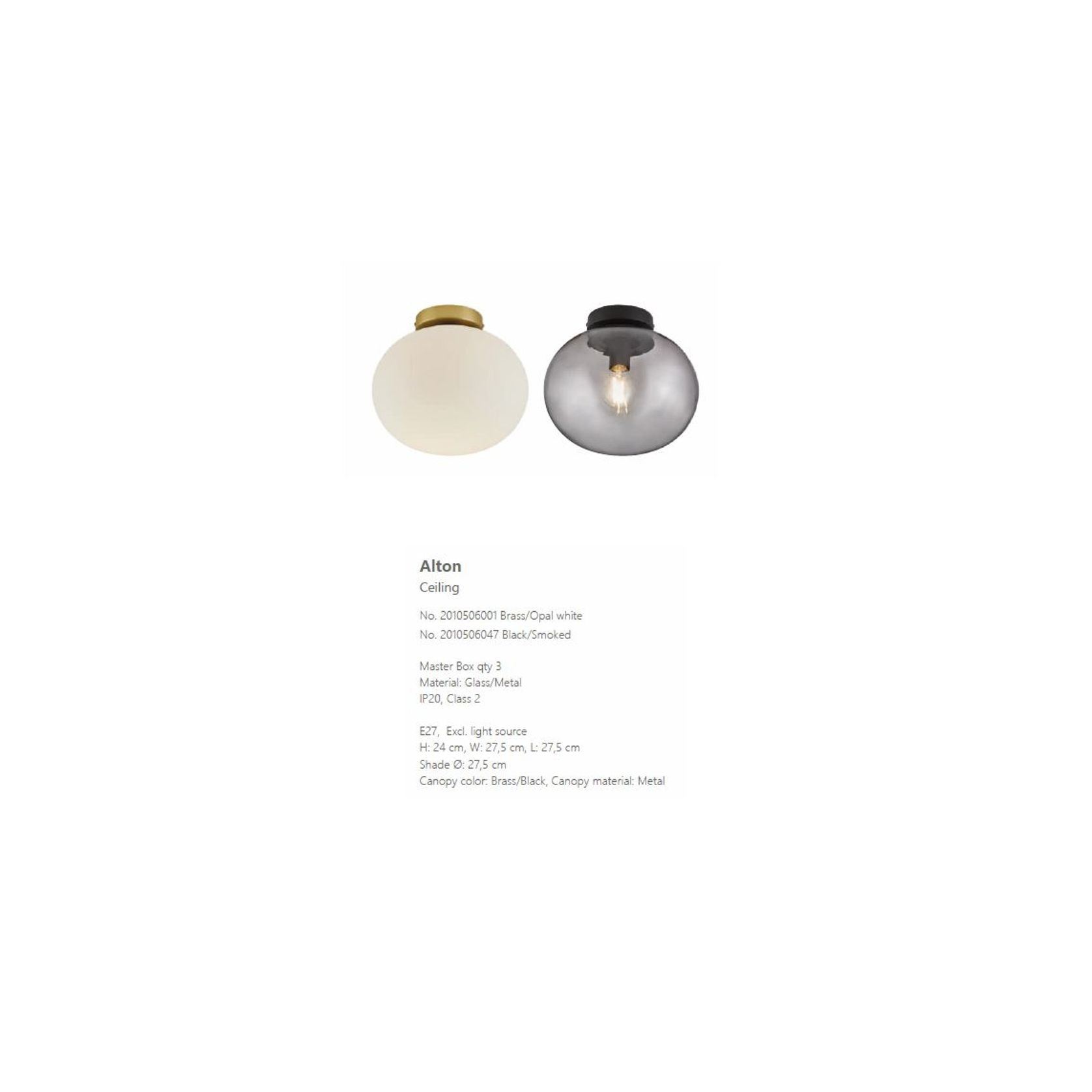 Alton | Ceiling / Wall Light gallery detail image