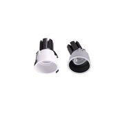 Narrow Trim Downlight 10W LED IP44 Black White Reflecto gallery detail image