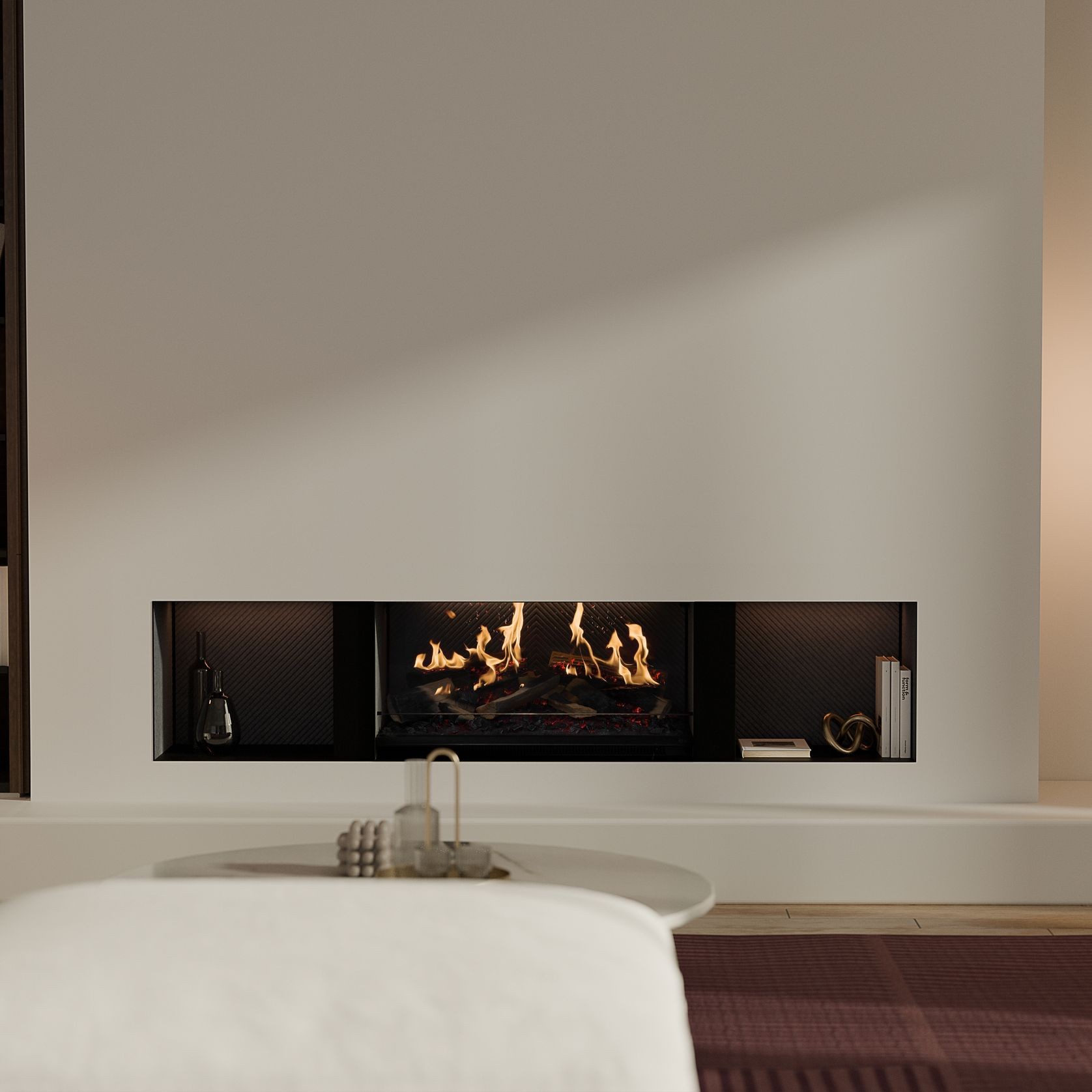 Escea LE800 Holographic Electric Fireplace gallery detail image