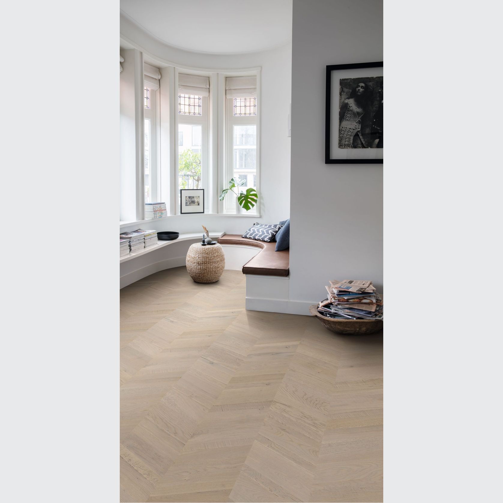 Quick-Step Intenso Merino Grey Oak Extra Matt Timber Flooring gallery detail image