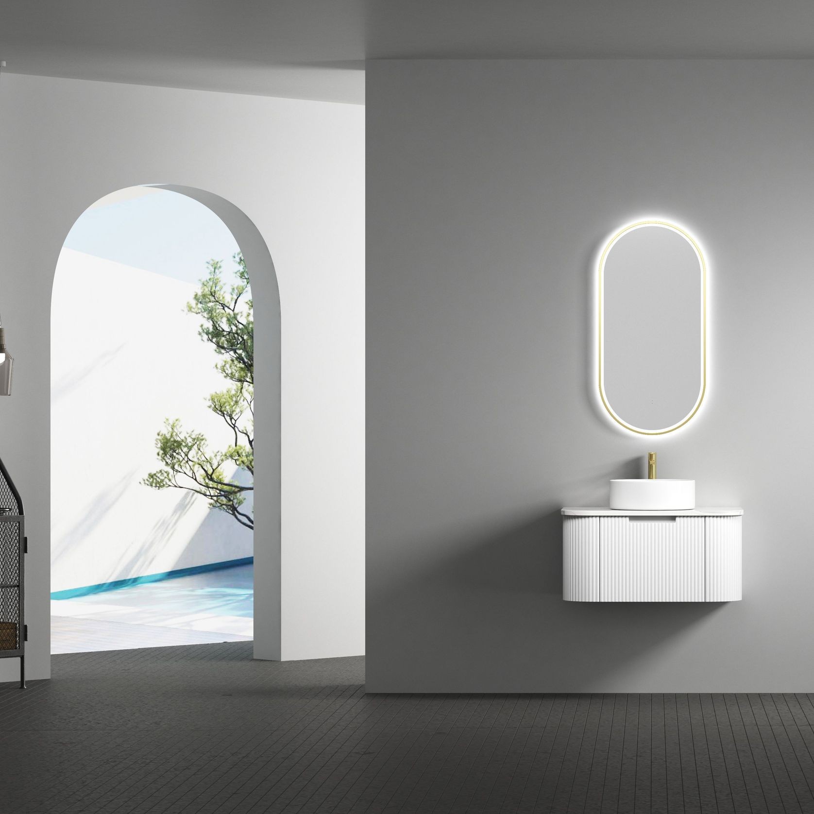 Aulic Beau Monde LED Mirror gallery detail image