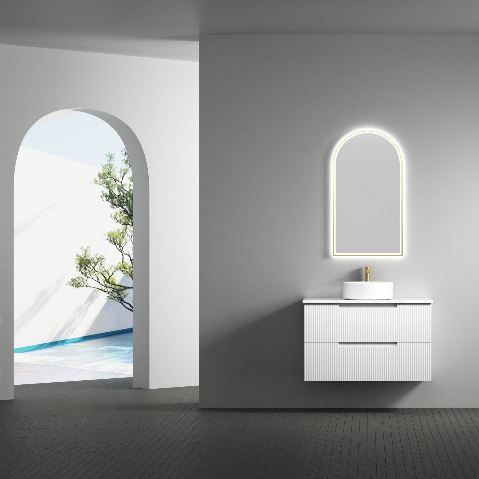 Aulic Canterbury LED Mirror gallery detail image