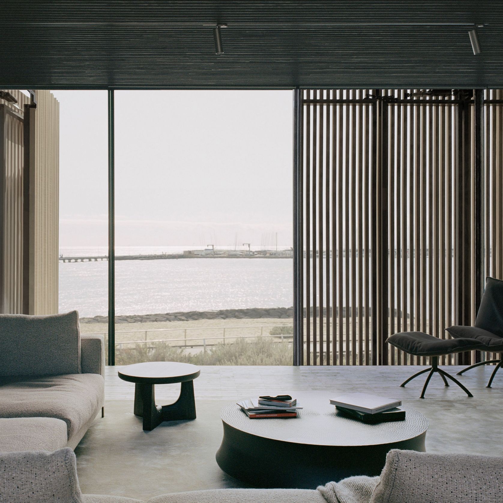 Motorised Vertical Bi-Fold Screens | Shade Factor gallery detail image