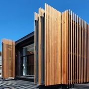 Motorised Vertical Bi-Fold Screens | Shade Factor gallery detail image