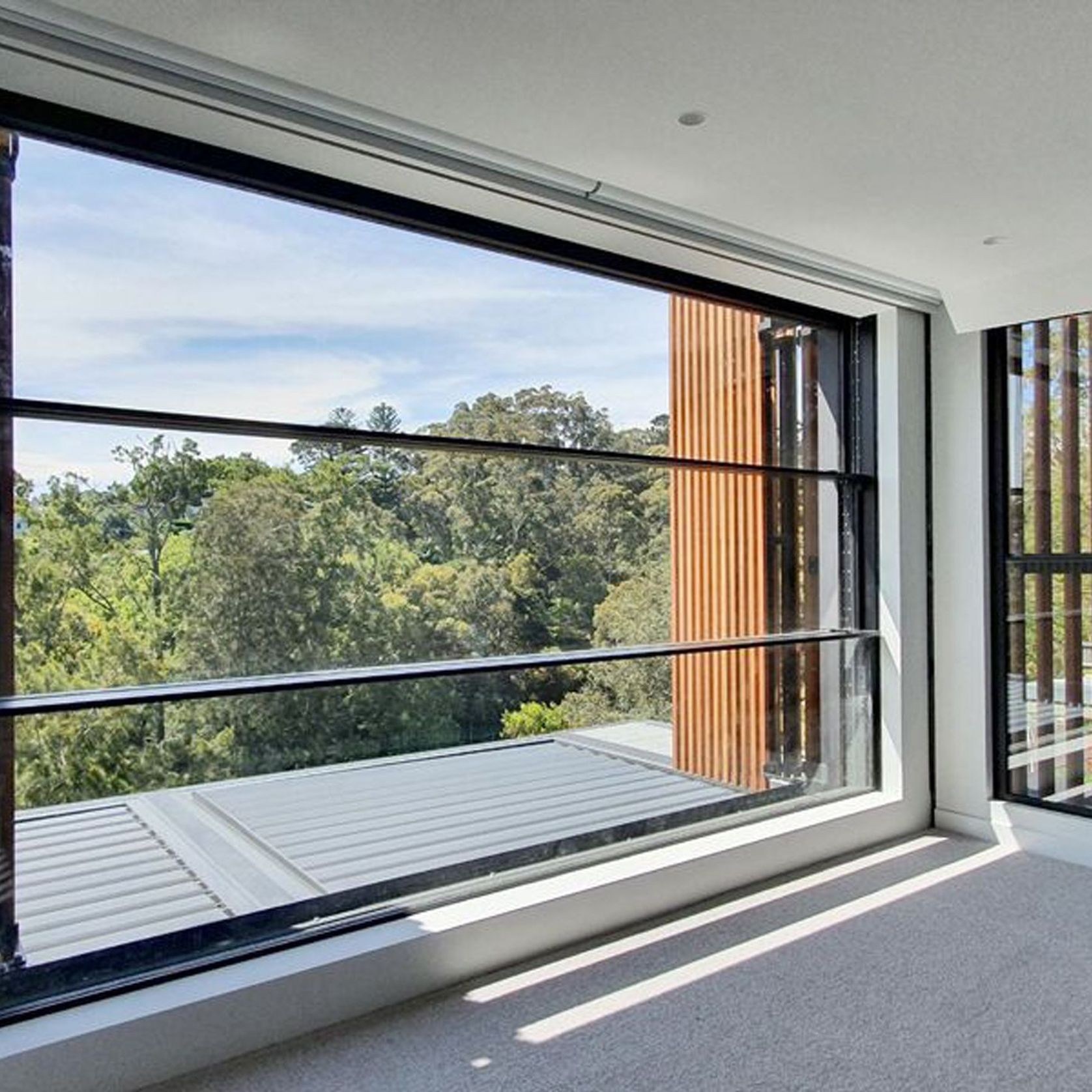 Motorised Vertical Bi-Fold Screens | Shade Factor gallery detail image