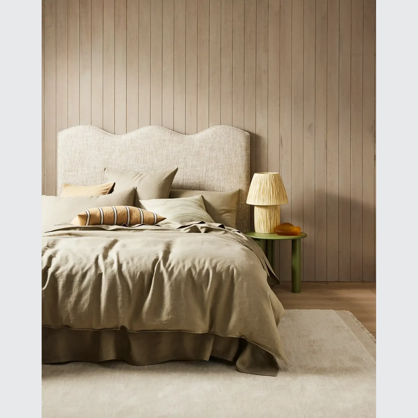 Weave Home Silvio Floor Rug - Ecru | NZ  Wool | Two Sizes gallery detail image