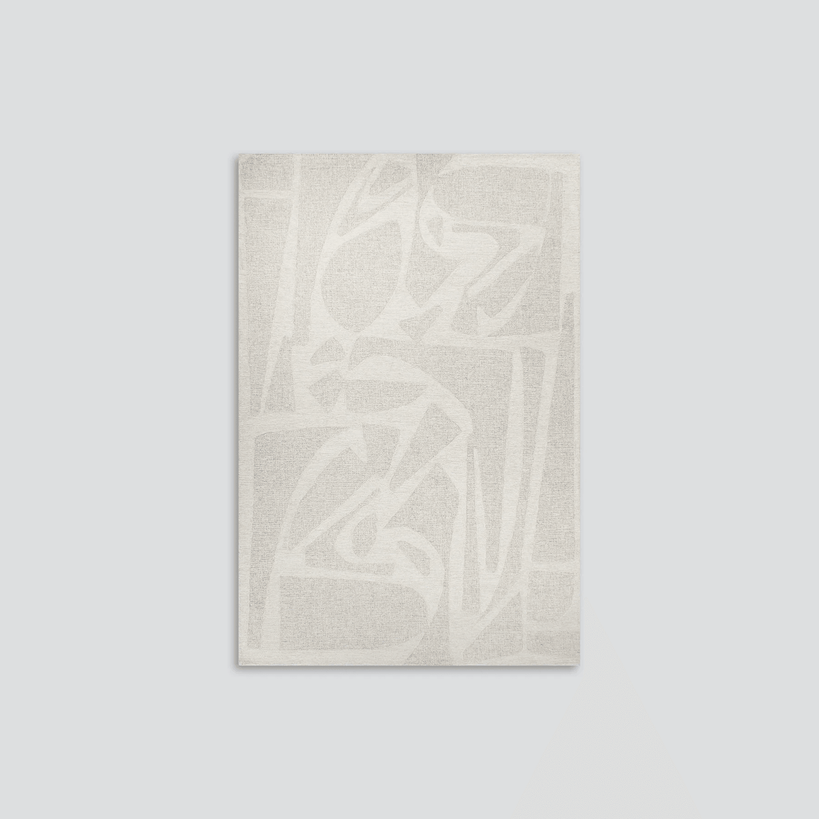 Baya Maya 100% Wool Rug - Oatmeal gallery detail image