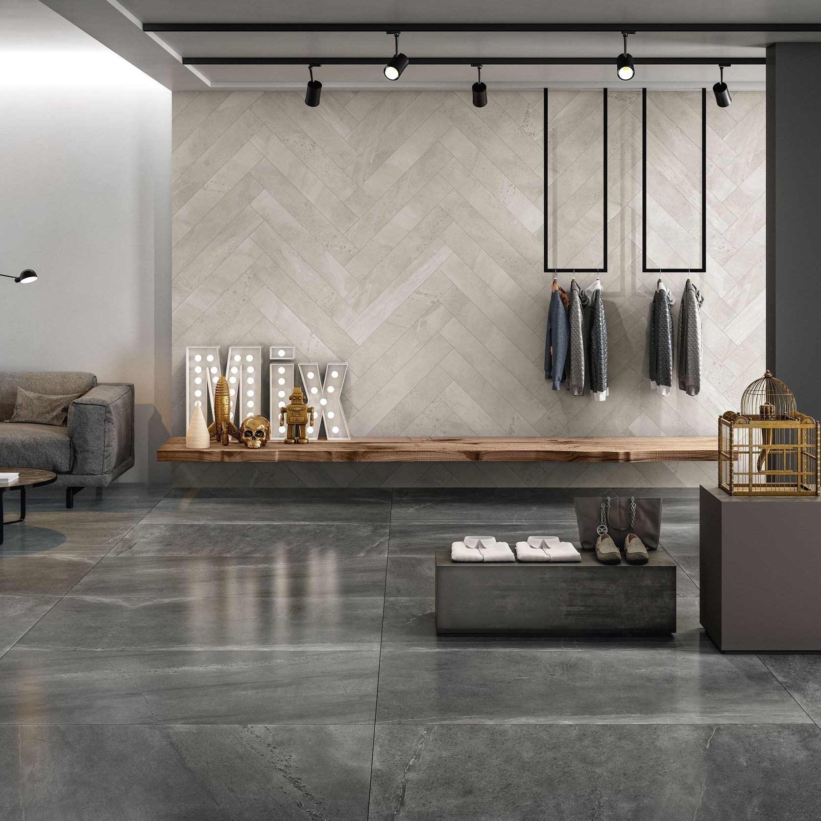Brit Stone by COEM | European Porcelain gallery detail image