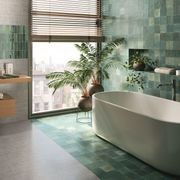 Tennessee Satin Green Satin Floor & Wall Tiles gallery detail image