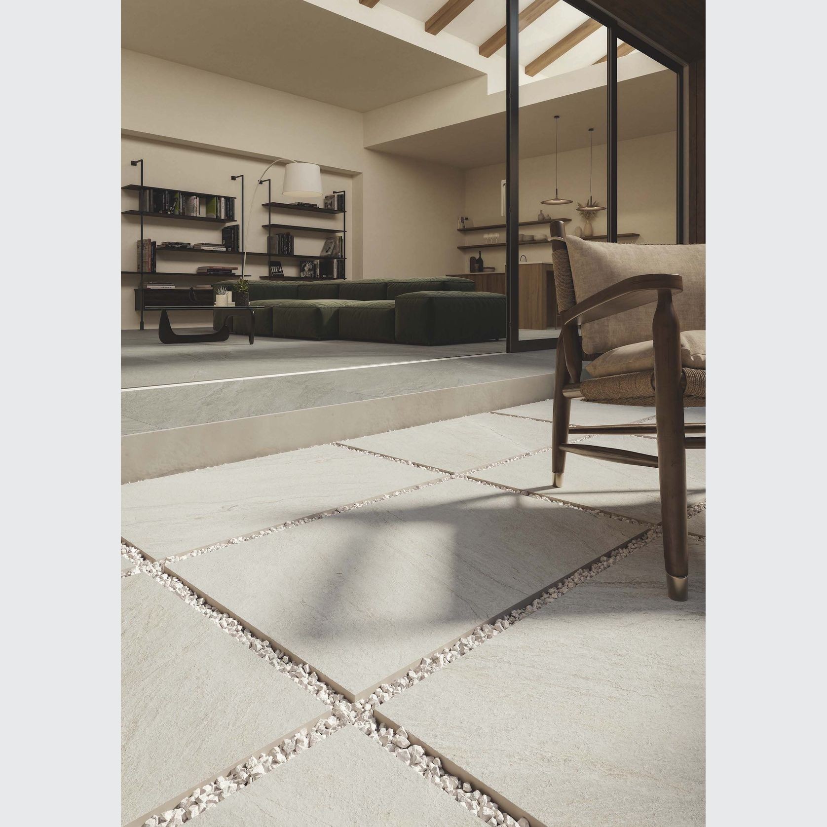 Vibes Series Stone Look Porcelain Tiles gallery detail image