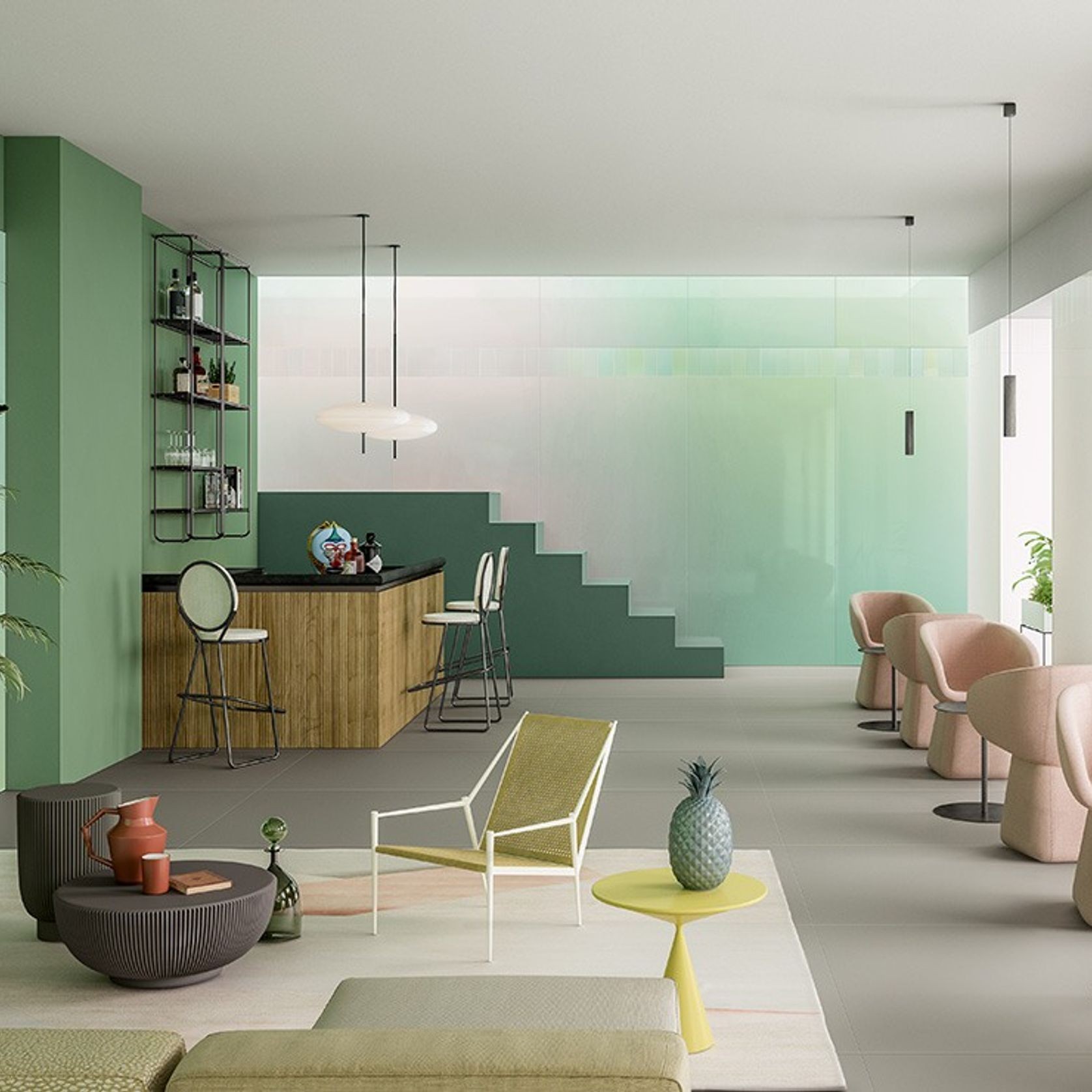 Cedit Cromatica Floor & Wall Tile Slab gallery detail image