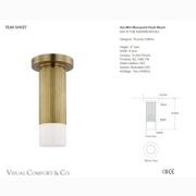 Visual Comfort Thomas O'Brien Ace Monopoint Flush Mount gallery detail image