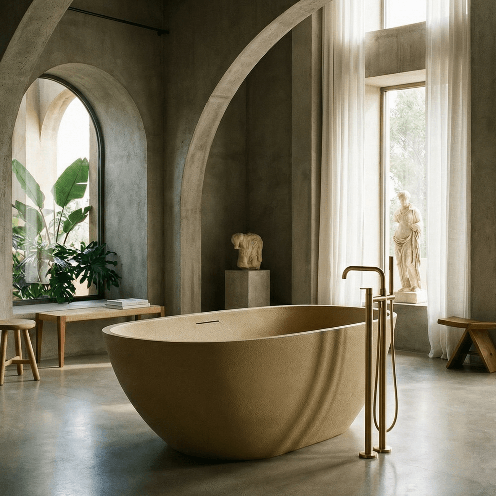 ARIA Freestanding Bath 1700mm gallery detail image