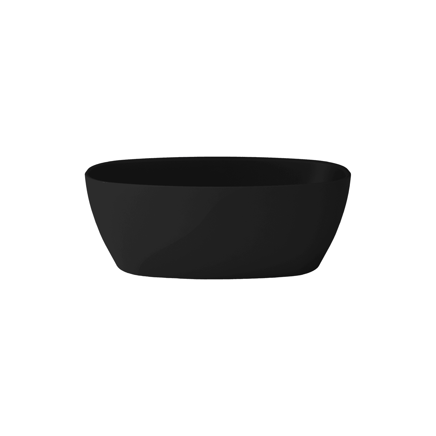 Coco 1600mm Freestanding Bath Matte Black gallery detail image