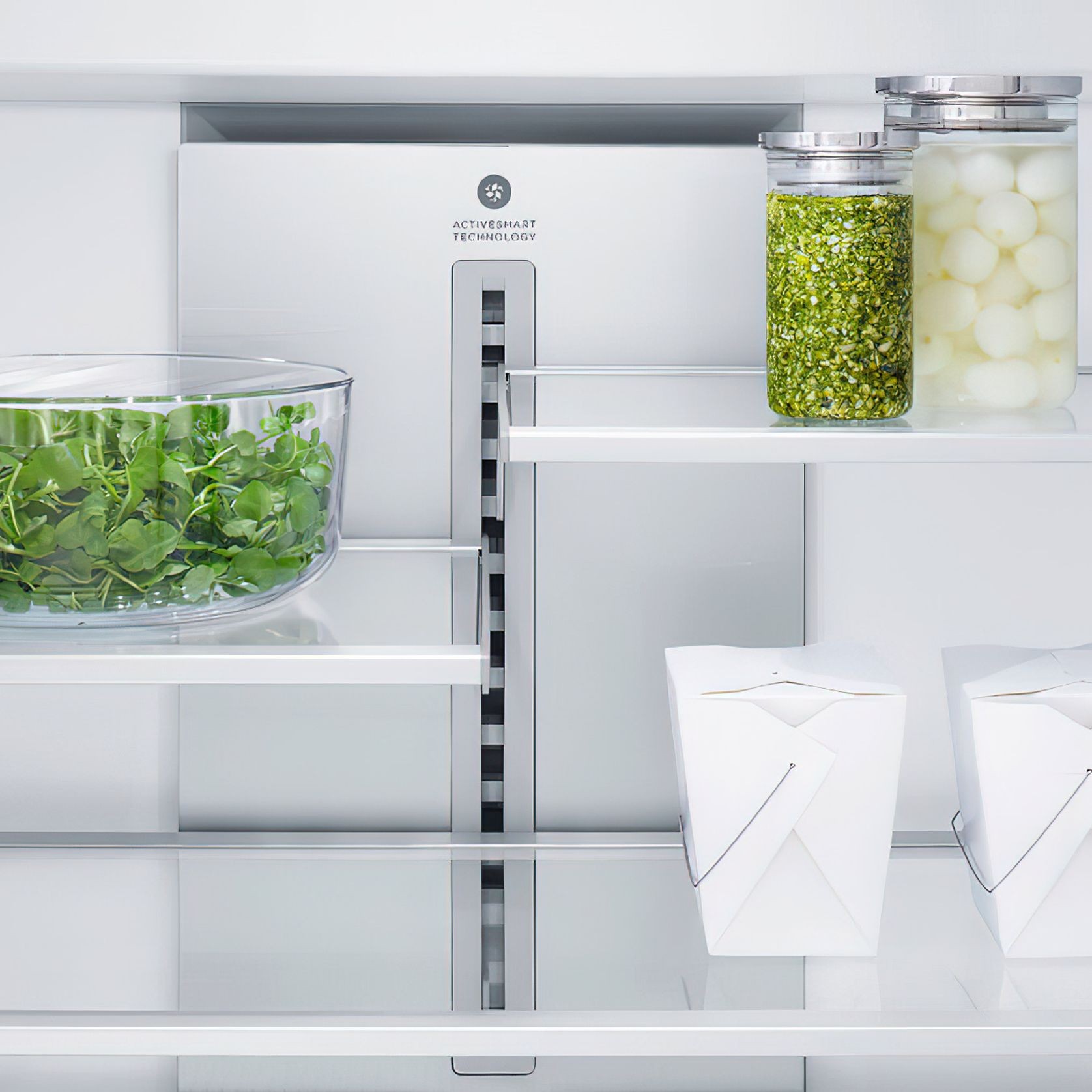F&P Integrated French Door Fridge Freezer Ice & Water gallery detail image