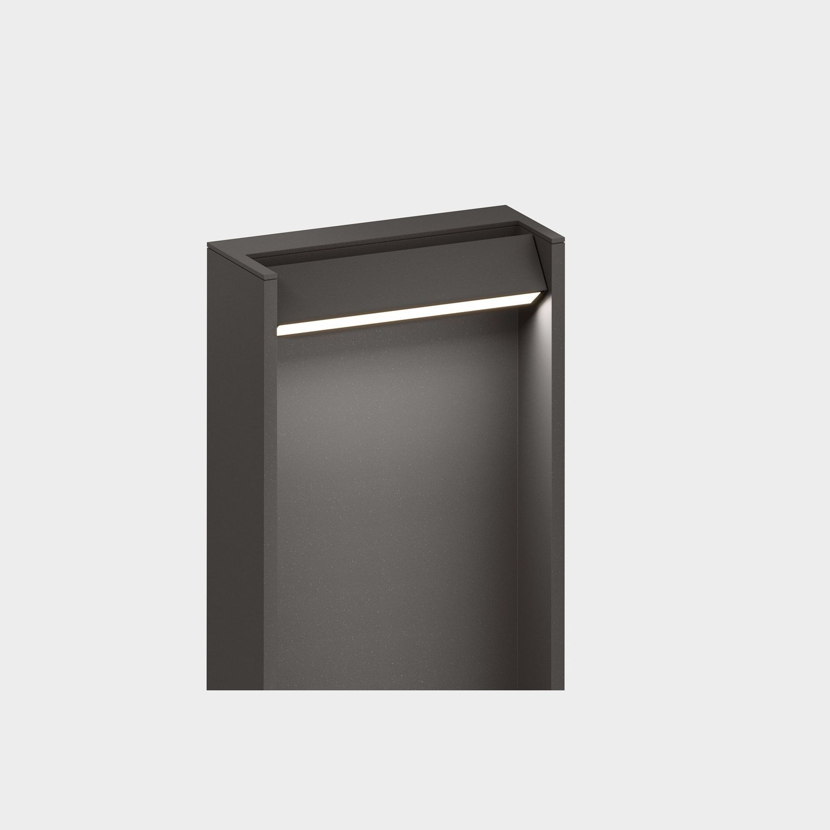 Slat 40 Outdoor Bollard Light gallery detail image