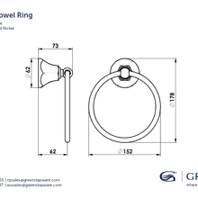 Polaro Towel Ring gallery detail image